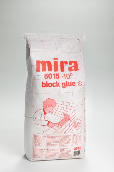Mira 5015 -10°C gāzbetona bloku līmjava sala apstākļiem, 25kg